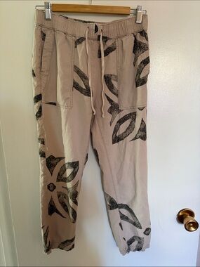 Anthropologie Pilcro cropped cotton pants size XS
